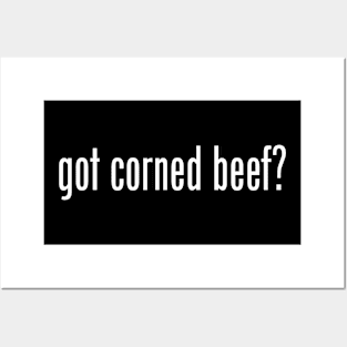 Got Corned Beef? Filipino Food Humor Design by AiReal Apparel Posters and Art